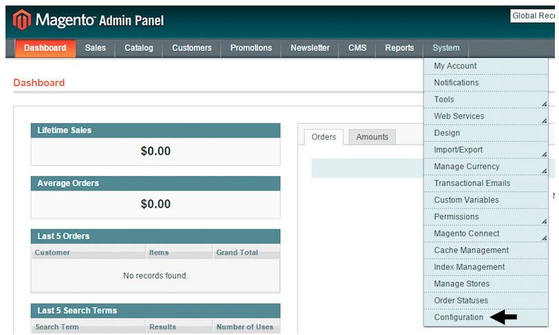 12 magento config
